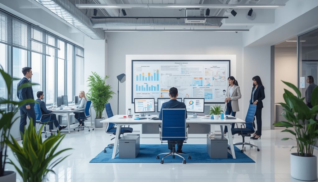 lucid origin a realistic premium corporate photograph of a modern professional services compa 0
