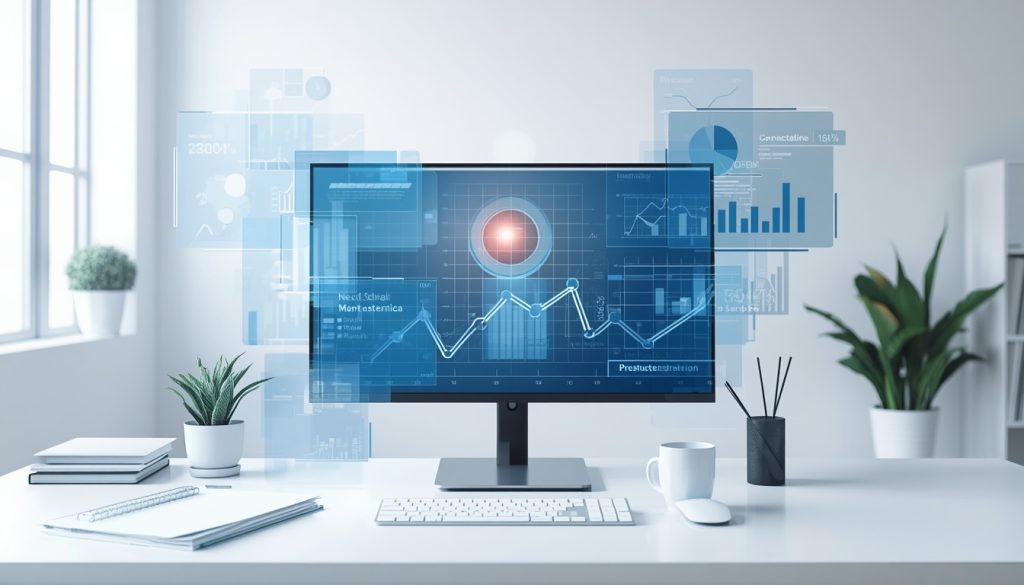 lucid origin create a premium realistic corporate photograph representing measurable business 0