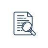 lucid origin minimal professional outline icon representing business analysis before software 0